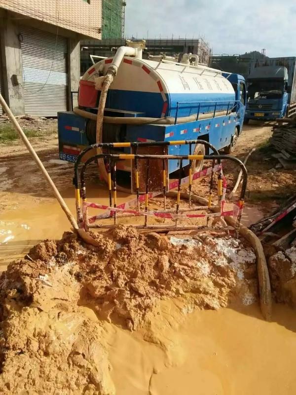 白云矿区工地淤泥清淤