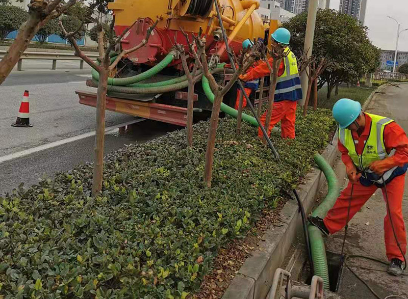 白云矿区市政管道清淤